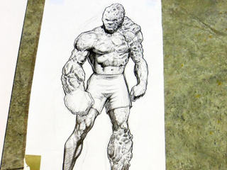 Illustration for article titled Check out the godawful Thing and Dr. Doom we narrowly avoided in the Fantastic Four flick